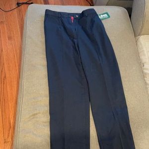 L.L. Bean Navy Blue Women's Trousers NWT 8T